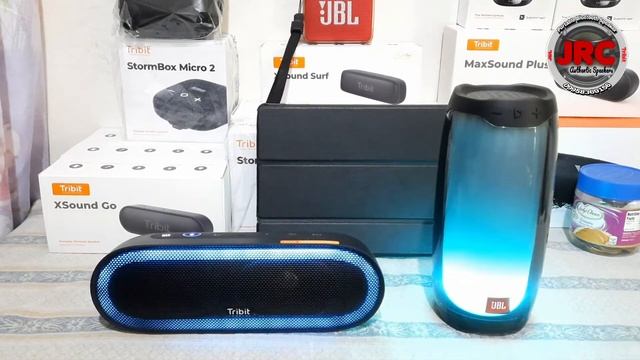 TRIBIT XSOUND MEGA Vs JBL PULSE4 (SOUND BATTLE) смотреть онлайн