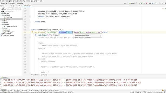 Odoo API-1: how to create api with odoo introduction and access token смотреть онлайн