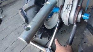 Подставка для  мотоблока своими руками.