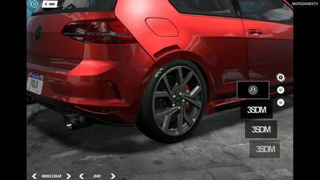 NFS Heat Studio - Volkswagen Golf GTI Clubsport Customization смотреть онлайн
