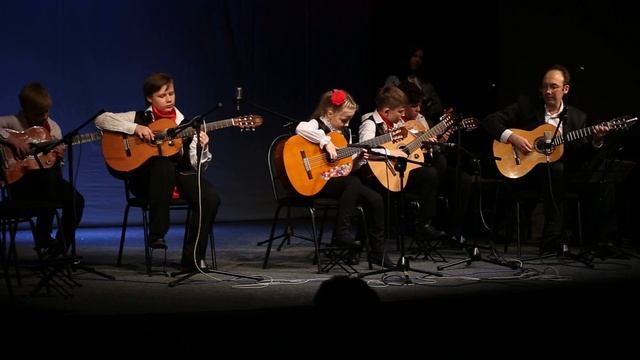 Николай Шелухин и Ансамбль LOS CABALLEROS - Прелюдия (фрагмент, 23.04.2016) смотреть онлайн