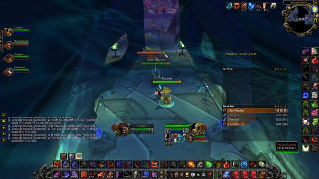 WoW TBC Classic Arms Warrior Pve Heroic Sethekk Halls 13