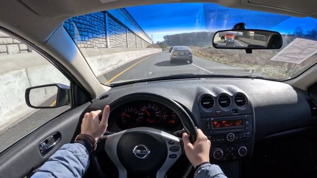 2008 Nissan Altima 2.5 S Sedan (6MT) - POV Test Drive | 0-60 смотреть онлайн