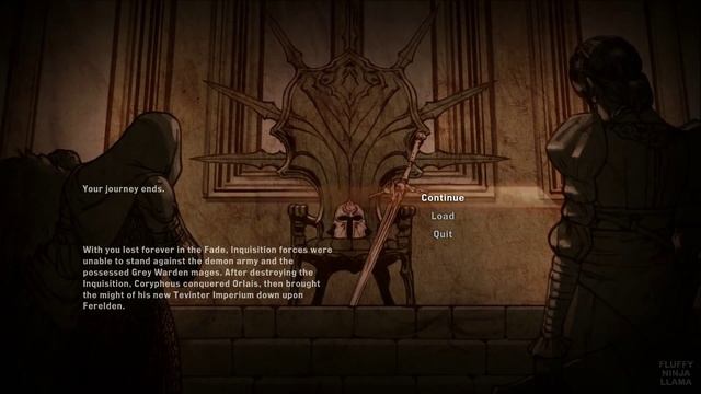 Dragon Age: Inquisition - Game Over (Inquisitor trapped in the Fade) смотреть онлайн