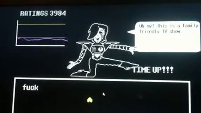 Undertale: Swearing in Mettaton EX quiz смотреть онлайн