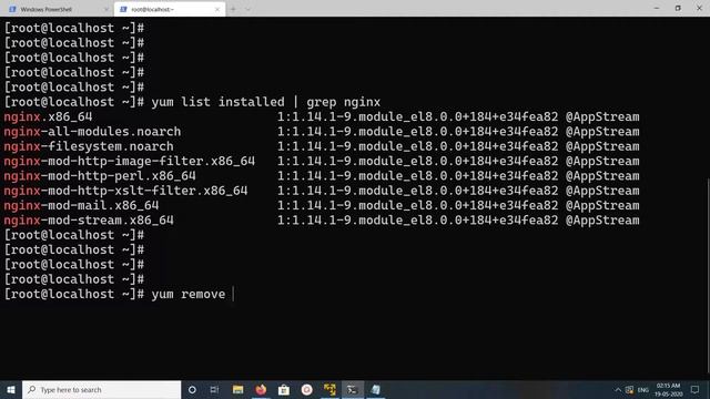 How to Uninstall NGINX on CentOS 8 RHEL 8 смотреть онлайн