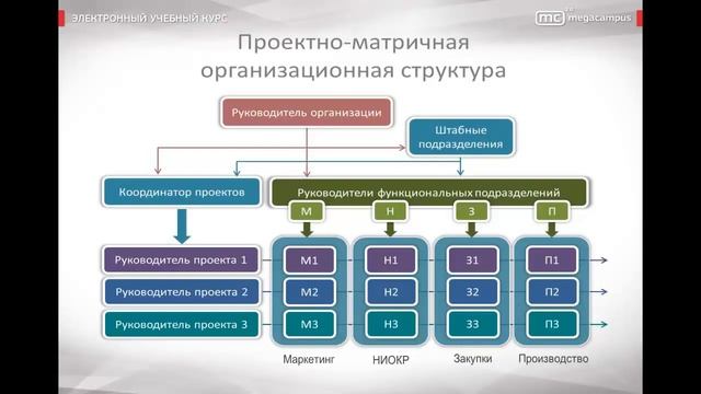 38 Матричная организационная структура смотреть онлайн
