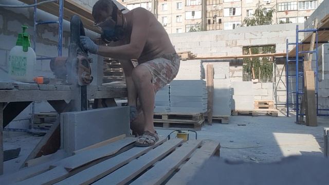 резка газоблока (проще простого) смотреть онлайн