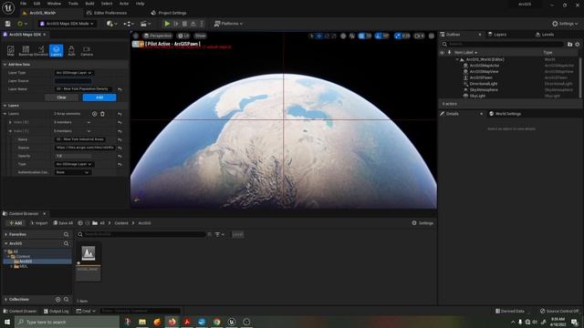 ArcGIS Maps SDK for Unreal Engine 5 | Setting up a global scene смотреть онлайн