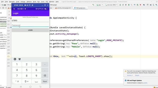 How to Create Login Session Using Shared Preferences смотреть онлайн