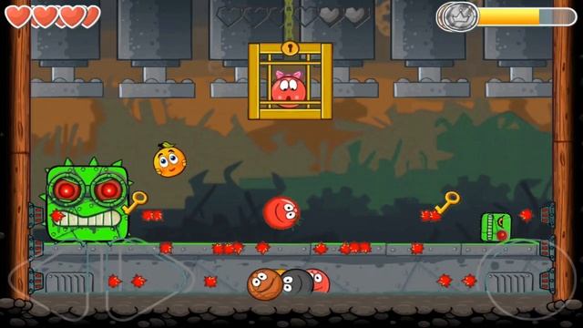 RED BALL 4 - ALL BALLS FUSION BATTLE IN BOX FACTORY STRAWBERRY GREEN BOSS FUNNY WALKTHROUGH смотреть онлайн