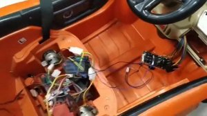 Плавный старт на детский электромобиль Lamborghini