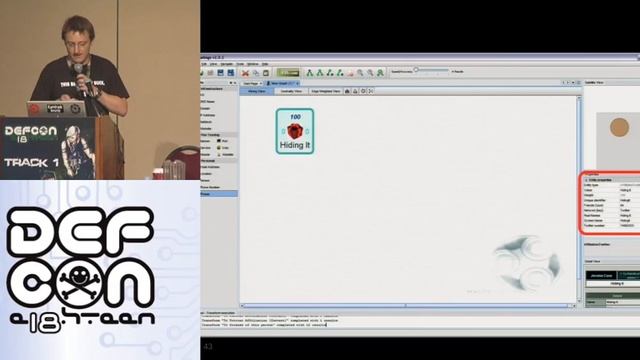 DEFCON 18: Social Networking Special Ops: Extending Data Visualization Tools for Faster Pwnage 2/4 смотреть онлайн