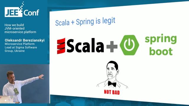 How We Build JVM Oriented Microservice Platform (Oleksandr Berezianskyi, Sigma Software Group)
