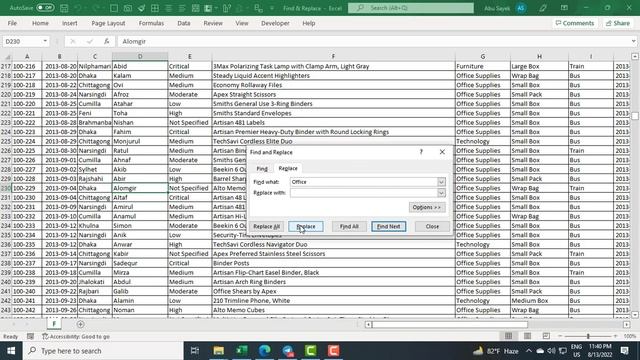 Applying Find & Replace in a Second in Excel | Find | Replace | Fix Your Gap смотреть онлайн