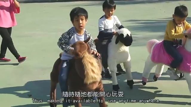 Uenjoy Riding Horse For Big Kids Ride On Horse Toy, Pony Rider Mechanical Walking Action Plush