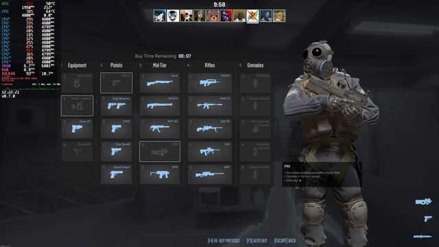 CS2 at 4k with FSR set to quality KDE Neon смотреть онлайн