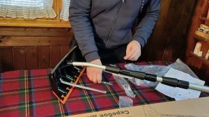 Скребок для чистки снега с крыши с телескопической ручкой Amigo 78902