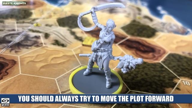 Waste Knights 2nd Edition Preview by Man vs Meeple (Galakta) смотреть онлайн