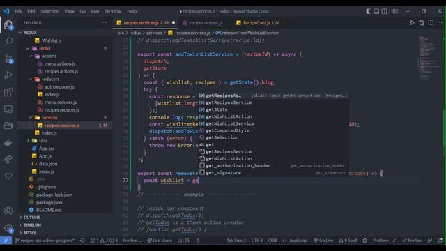 19. Add and Remove from Wishlist thunk actions | React Redux Course 2022 | Arabic смотреть онлайн