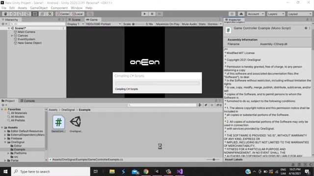 ¡Como Implementar Notificaciones Push En Aplicaciones Android Mediante OneSignal Unity /By: One Eon смотреть онлайн