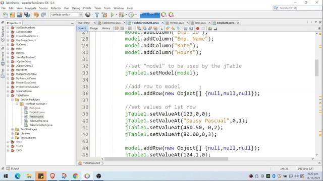 JAVA - JTable, Class Inheritance, Public Methods, etc.. - by Sir Eudz смотреть онлайн