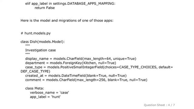 Django : Django migrations with multiple databases смотреть онлайн