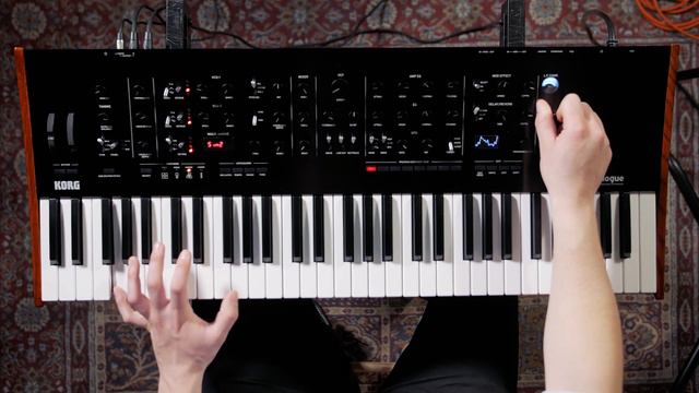 Korg Prologue Polyphonic Analogue Synthesizer | Reverb Demo Video смотреть онлайн
