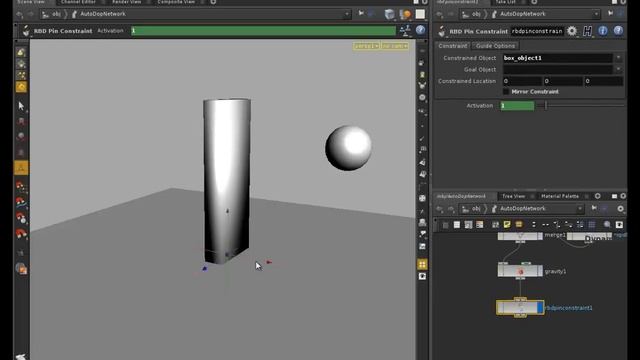 Houdini урок 1 на русском языке (Динамика,разрушения) смотреть онлайн