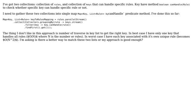Code Review: Group by two lists in one map using lambda смотреть онлайн