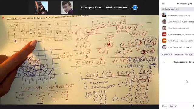 Лекция по теории автоматов 09.11.2020 смотреть онлайн