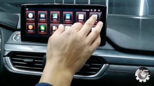 Mazda 6 GJ замена штатного монитора.