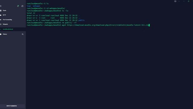 Moodle 3 11 Installation on RunCloud Nginx Apache2 Stack смотреть онлайн
