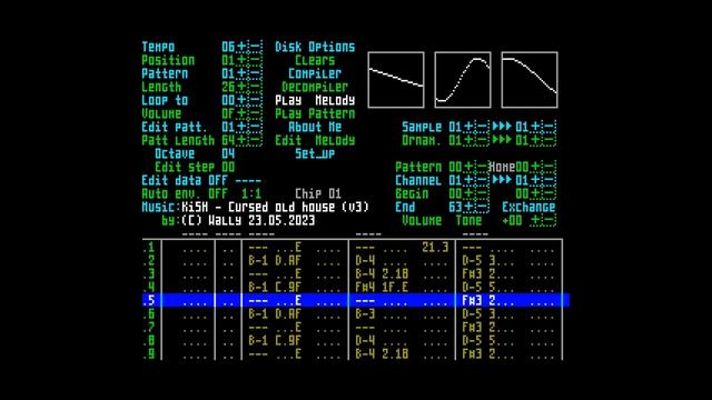 Проклятый старый дом - Король и шут | Три версии | 8-bit Chiptune For ZX Spectrum