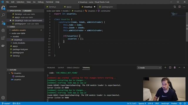 API com Nodejs + Express com ES6 sem Babel смотреть онлайн