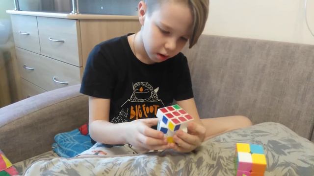 Моя коллекция кубиков Рубика)