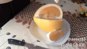 Как резать фрукт Памела