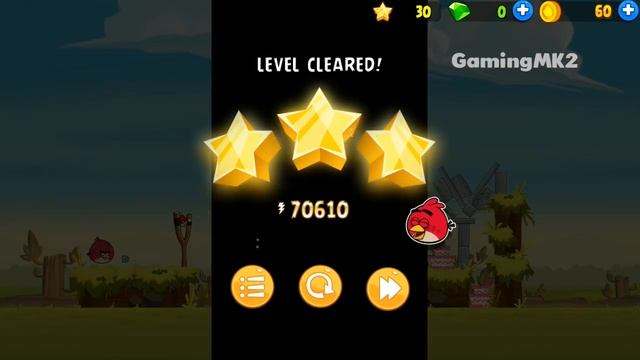 Angry Birds Classic Tutorial Level 0-1 To 0-15 Full Gameplay (3 Star) смотреть онлайн