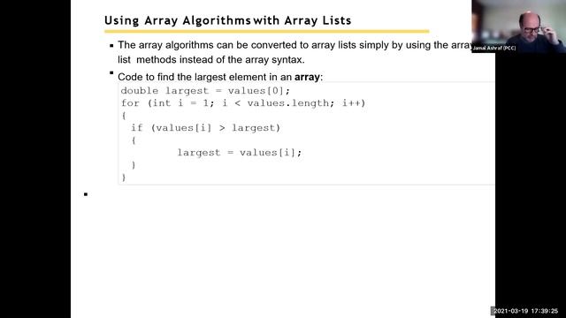 Big Java - Chapter 7 - Section 2 - ArrayList смотреть онлайн