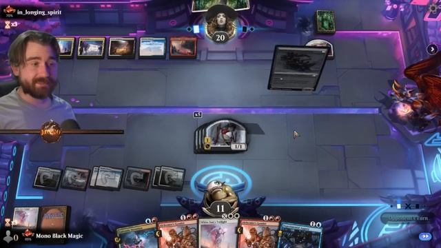 THE EXTRA TURN DECK BUT CHRIS'S BRAIN RAN AWAY WITH HIS OPPONENT... Standard MTG Arena смотреть онлайн