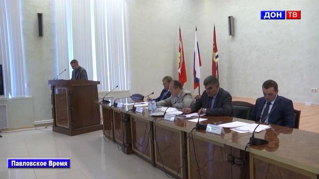 8-ая сессия Павловского районного Совета народных депутатов. г. Павловск Воронежской обл смотреть онлайн