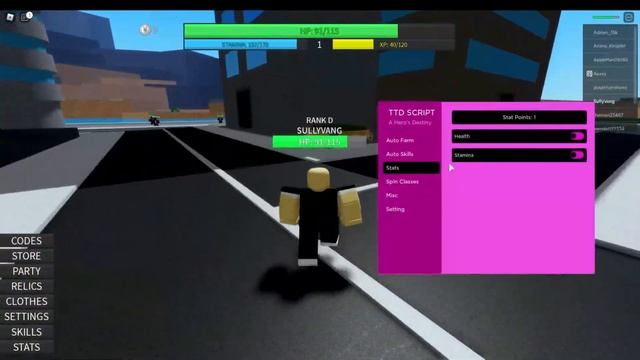 ROBLOX A Hero's Destiny Script (AUTO FARM & MORE) смотреть онлайн
