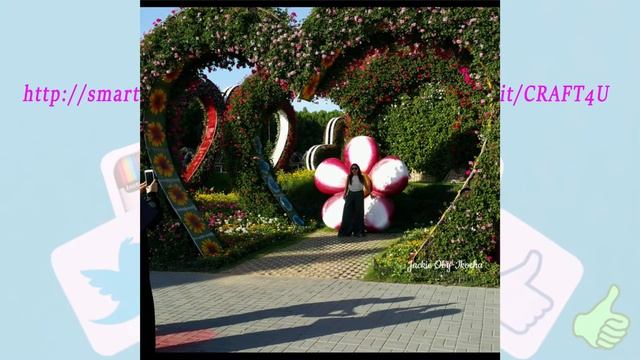 Dubai Miracle Garden Location смотреть онлайн