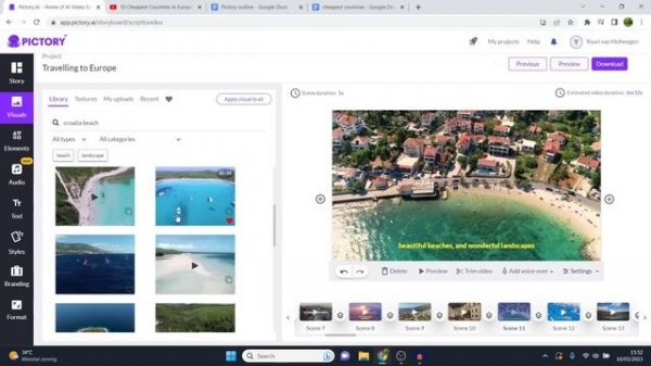 Pictory AI Tutorial 2023 | How to Create Faceless Videos (Full Guide)