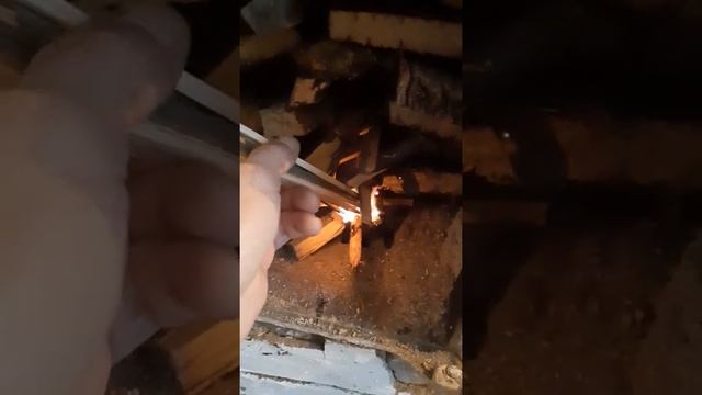 как разжечь огонь дома в печи смотреть онлайн