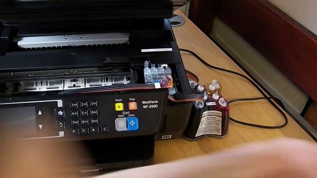 Ciss Continuous Ink System For Epson WF-2660 Printer
