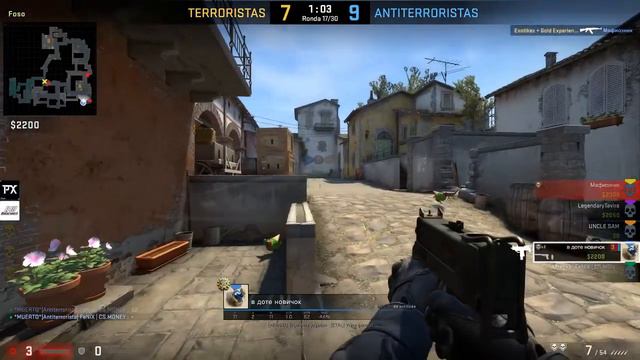 CSGO 1x1 "La vida moderna es jugar con rusos que hablan italiano" смотреть онлайн