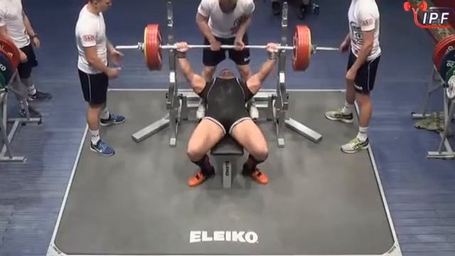 Amandas Paulauskas . RAW World Record 260 kg смотреть онлайн