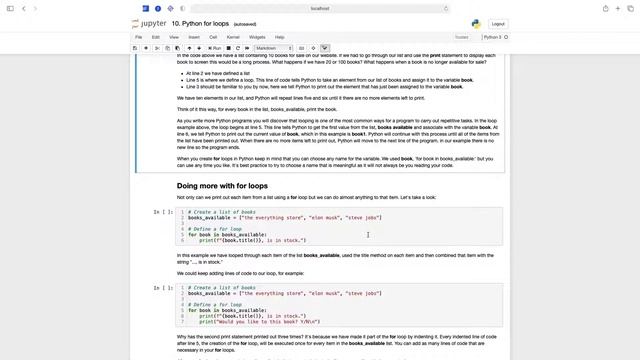 How to work with for loops in Python смотреть онлайн