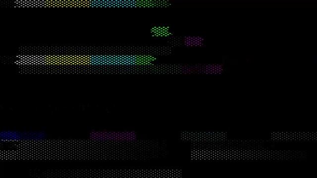1 Hour Broken Test Screen Background Glitch Loop смотреть онлайн